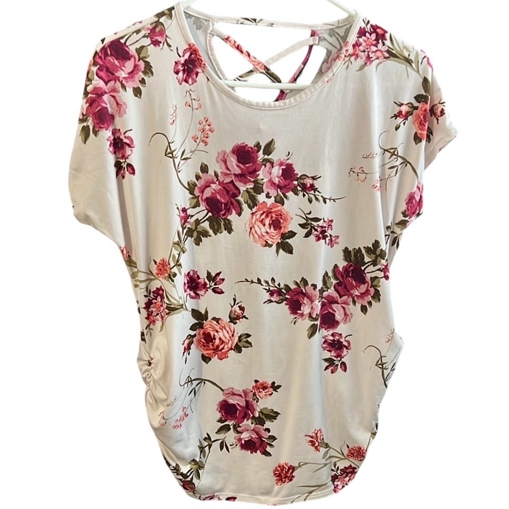 Due time maternity top